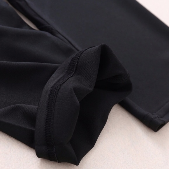 Slim Fit Mesh Yoga Leggings - Picture 3 of 7